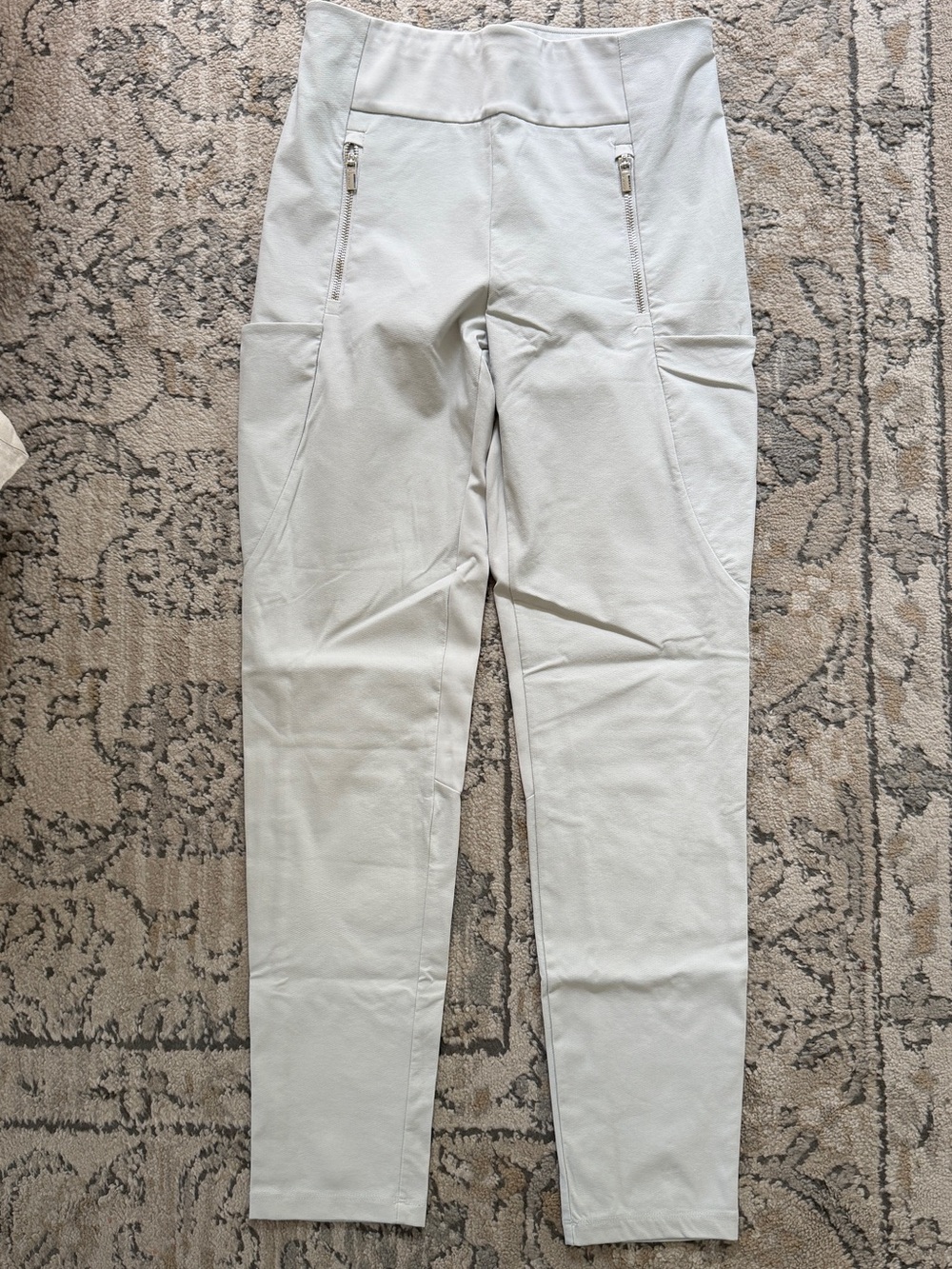Athleta beige women's Jogger Pants with Zip Pockets